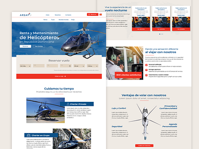 Air Rotor Web Design adobe landing web webdesign