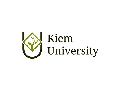 Kiem University / University logo branding dailylogochallenge design graphic design illustration logo typography vector