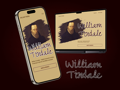 Web site William Tindal ui