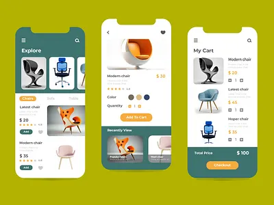 E-commerce Modern Mobile App Design (UI/UX) app design design ecommerce app design figma figma design figma designer mobile app design modern app design ui ui ux ui ux design user experience design user interface design ux web web design web designer website website design webstie designer