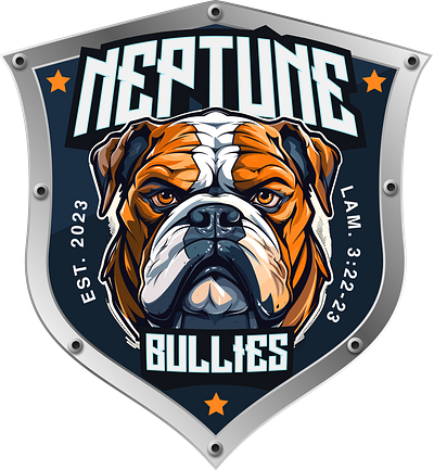 Neptune Bullies Logo Design branding design graphic design graphicdesign illustration logo typography vector