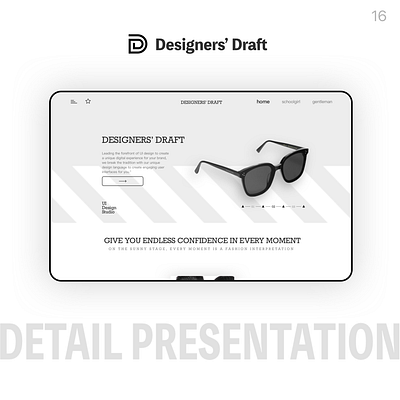 Shading your style with Sung Glasses -- Designers' Drafts app branding design graphic design illustration logo typography ui ux vector