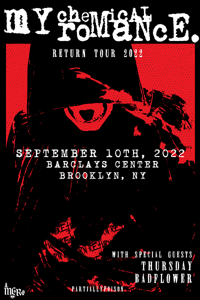 MCR 2022 Tour: Posters art design emo graphic design posters punk