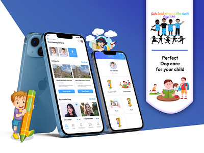 Activity Tracking and Daycare App activity tracking app ai android app appdevelopment chatgpt daycare app design figma graphic design ios app java logo ml mobile app development payment gateway photoshop php swift ui uiux