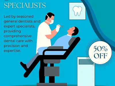 Dental Poster #1 advertise branding creative design edit graphic design illustration photoshop