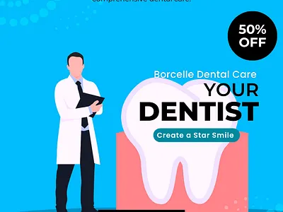 Dental Poster #2 advertise branding creative design edit graphic design illustration photoshop