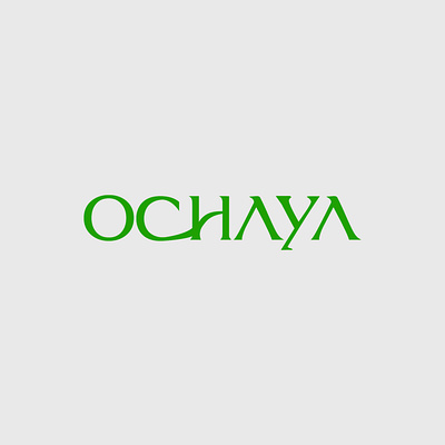 Ochaya branding graphic design logo