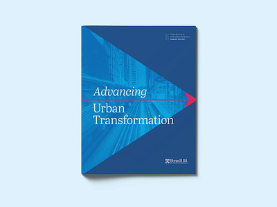 Penn Institute for Urban Research 2022–2023 Annual Report annual report arrows city editorial higher education layout photography report design urban