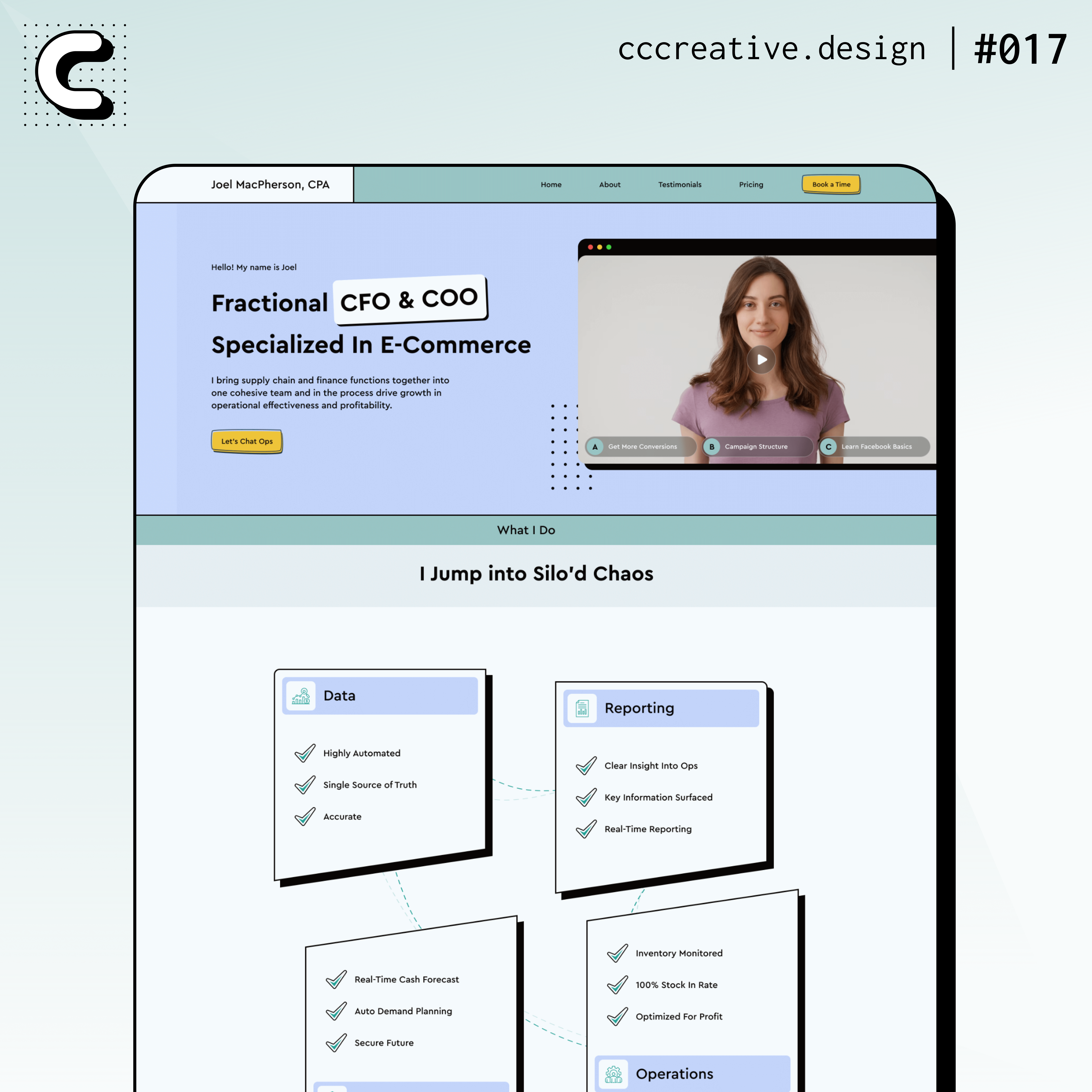 017 | blue and green bold branding branding design clean interface color pops creative agency design design inspiration figma figma design figma style highlights ui ui design ux ux design