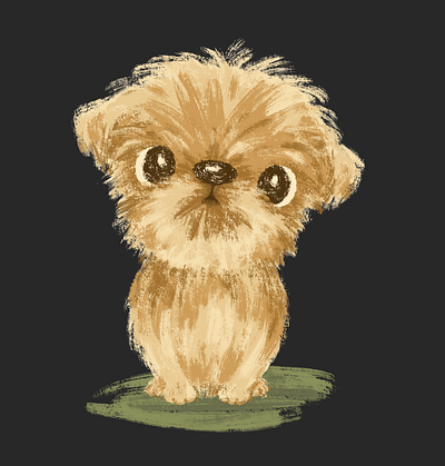 Brussels Griffon animal brussels griffon dog illustration pet puppy