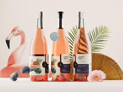 Compris Vineyards - Strategy, Branding, Packaging ampersand branding collage labels logo oregon packing strategy vineyard wine