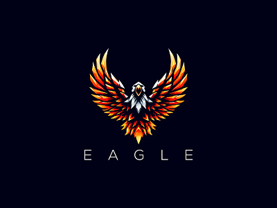 Eagle Logo branding eagle eagle design eagle logo eagle vector logo eagles eagles logo flying eagle graphic design logo