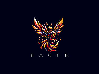 Eagle Logo eagle eagle design eagle logo eagle vector eagle vector design eagle vector logo eagles eagles logo illustration lions logo