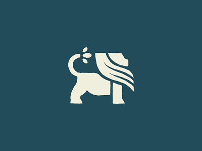 The Teff Company - Logomark animal branding grain lion logo logomark teff