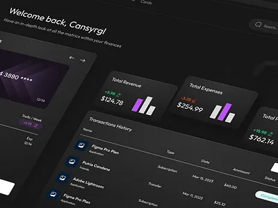 Finance Homepage bank app banking chart dashboard finance finance dashboard financeapp financialapp fintech income investment minimalist online banking payment stocks trading transaction uidesign wallet