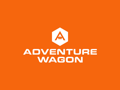 Adventure Wagon - Logo icon monogram