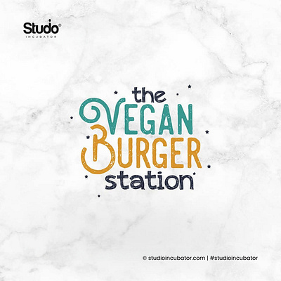 VEGAN BURGER - Cafe Branding, Experience Design logo design