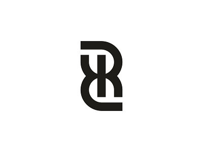 Ambigram Letter Rk Logo abstract ambigram letter rk brand branding design graphic design illustration logo minimal modern monogram typography vector