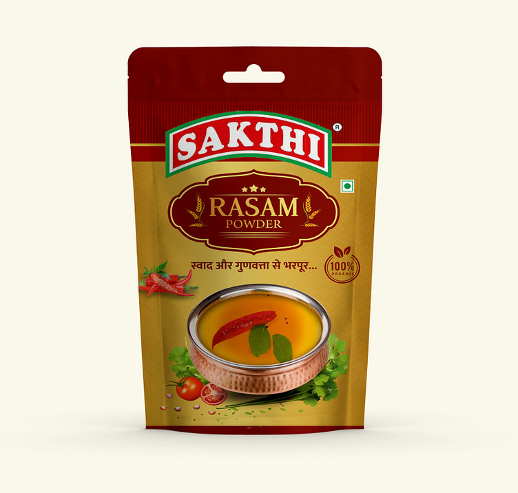 Rasam Masala Pouch Design by eCare Packaging(Product Design, Pouch ...