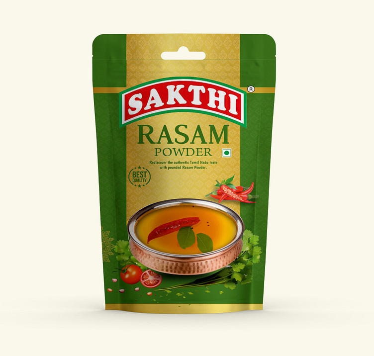 Rasam Masala Pouch Design by eCare Packaging(Product Design, Pouch ...