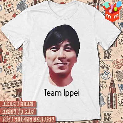 Ippei Mizuhara Los Angeles Dodgers Team Ippei face t-shirt