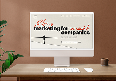 Web design | Marketing agency app branding design graphic design illustration layout logo typography ui uiux ux