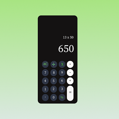 Simple Calculator uiux uiuxdesigns uiuxchallenegs uiuxcreativity