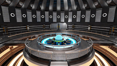 Sci-Fi Interior Scene 3D Model 3d 3d model command room design graphic design interior interior 3d model low poly pbr room room 3d model sci fi sci fi 3d model sci fi interior sci fi interior 3d model sci fi room sci fi room 3d model science fiction