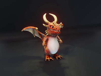 Cartoon Copper Dragon Animated Low-poly 3D Model 3d 3d model animated dragon animated dragon 3d model animation cartoon copper dragon cartoon copper dragon 3d model cartoon dragon copper dragon dragon dragon 3d mode graphic design low poly motion graphics pbr rigged dragon rigged dragon 3d model stylized copper dragon stylized copper dragon 3d model stylized dragon