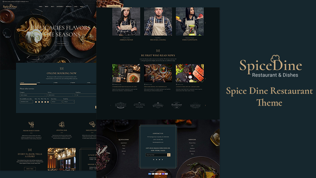 Example of Word Press/Woo Commerce & Elementor Design