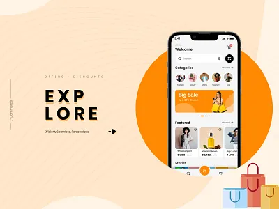ECommerce App Design app design branding design ecommerce ecommerce app ecommerce mobile app ecommerce shop ecommerce store ecommerce ui ux graphic design landing page logo mobile app mockups online store shopping shopping app ui ui design ux