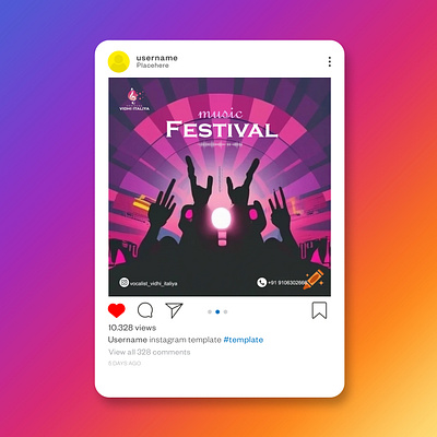 FESTIVAL POST | SOCAIL MEDIA | MUSICAL FESTIVAL adobe photoshop branding dance dance event festivalposter graphic design music musical festival poster social media socialmedia poster