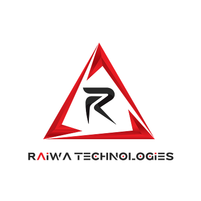 RAIWA TECHNOLOGIES LOGO 3d branding graphic design logo ui