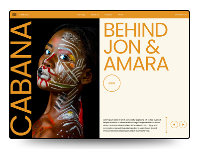 Cabana - Art Collection Website art branding design gallery graphic design landing page shopify ui web design