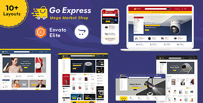 GoExpress - eCommerce Multi-Purpose Responsive Theme electronics gadgets opencart prestashop shopify woocommerce wordpress