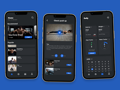 Workout Apps 2021 adobe xd design interaction design mobile product design ui uiux user experience user interface workout apps