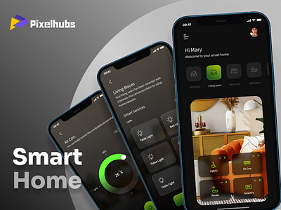 Smart Home ai app design smart uiux
