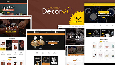 DecorArt - eCommerce Multi-Purpose Theme For Hand Craft, Art, art craft homedecore opencart prestashop shopify woocommerce wordpress