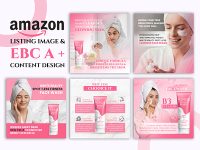 Amazon beauty product listing image | EBC A+ content ] a content amazon ebc amazon ebc design amazon listing image banner beauty product lisitng beuty image branding graphic design illustration infography design lifestyle image lisitng image lisitng image design product infography product listing social media banner web banner wordpress website