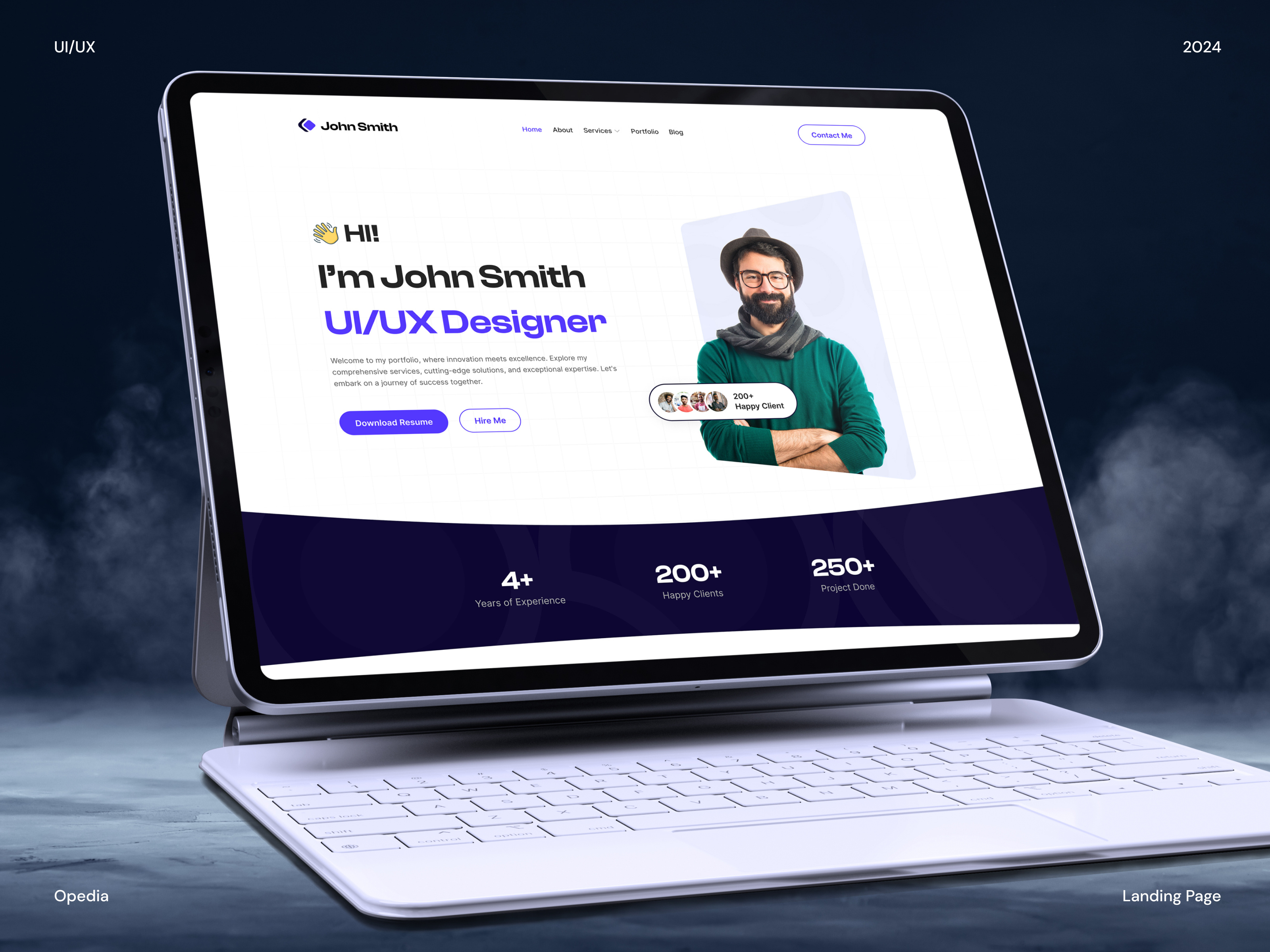 Personal Portfolio Landing Page UI Design I Website figma landing page landing page design landing page ui personal portfolio portfolio portfolio landing page design portfolio template portfolio website portfolio website ui ui ui design ui ux ux website website design website ui website ui design