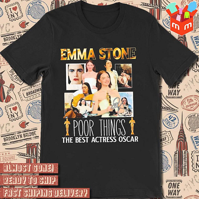 Emma Stone Poor Things The Best Actress Oscar signature photos t