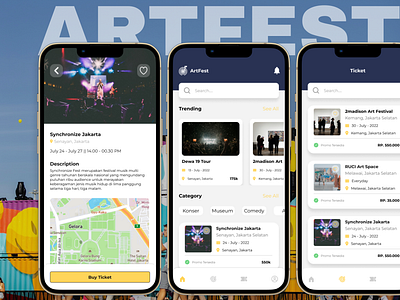 Art Festival Mobile Apps art festival design mobile apps product design ui uiux user experience user interface ux