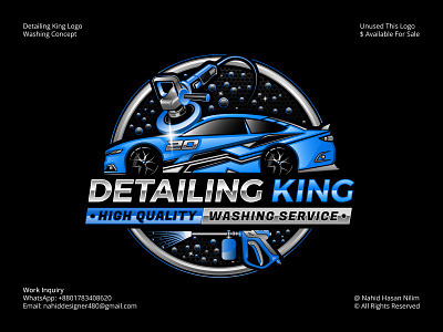 Car Logo, Car Wash Logo, Auto Detailing Logo, Automotive Logo auto dealership logo auto detailing logo auto repair logo automotive logo branding car detailing logo car illustration car logo car polish logo car racing logo car wash car wash logo custom car wash logo detailing logo graphic design logo logo design logo maker mobile detailing logo washing logo