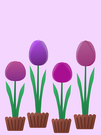 Spring Tulips🌷Enjoy the Season with this Pretty Animated SVG animated svg animation beginners beginners animation colored flowers design fresh fresh animation illustration new animated svg new animation new svg spring spring animation spring sun svg svgator tulip tulips vector