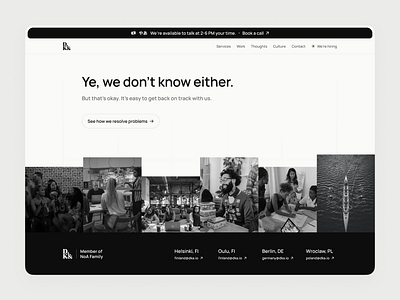 404 that converts ✨ 404 agency error masonry web design website