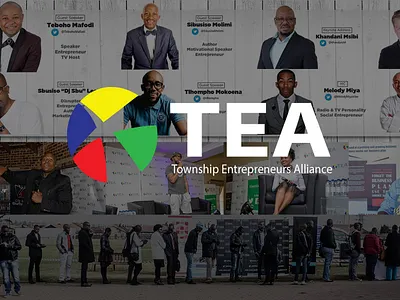 Township Entrepreneurs Alliance(TEA)-#JoinUsForTea brand identity graphic design uxui web design