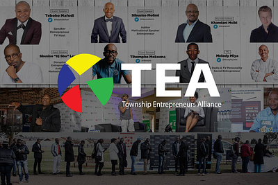 Township Entrepreneurs Alliance(TEA)-#JoinUsForTea brand identity graphic design uxui web design