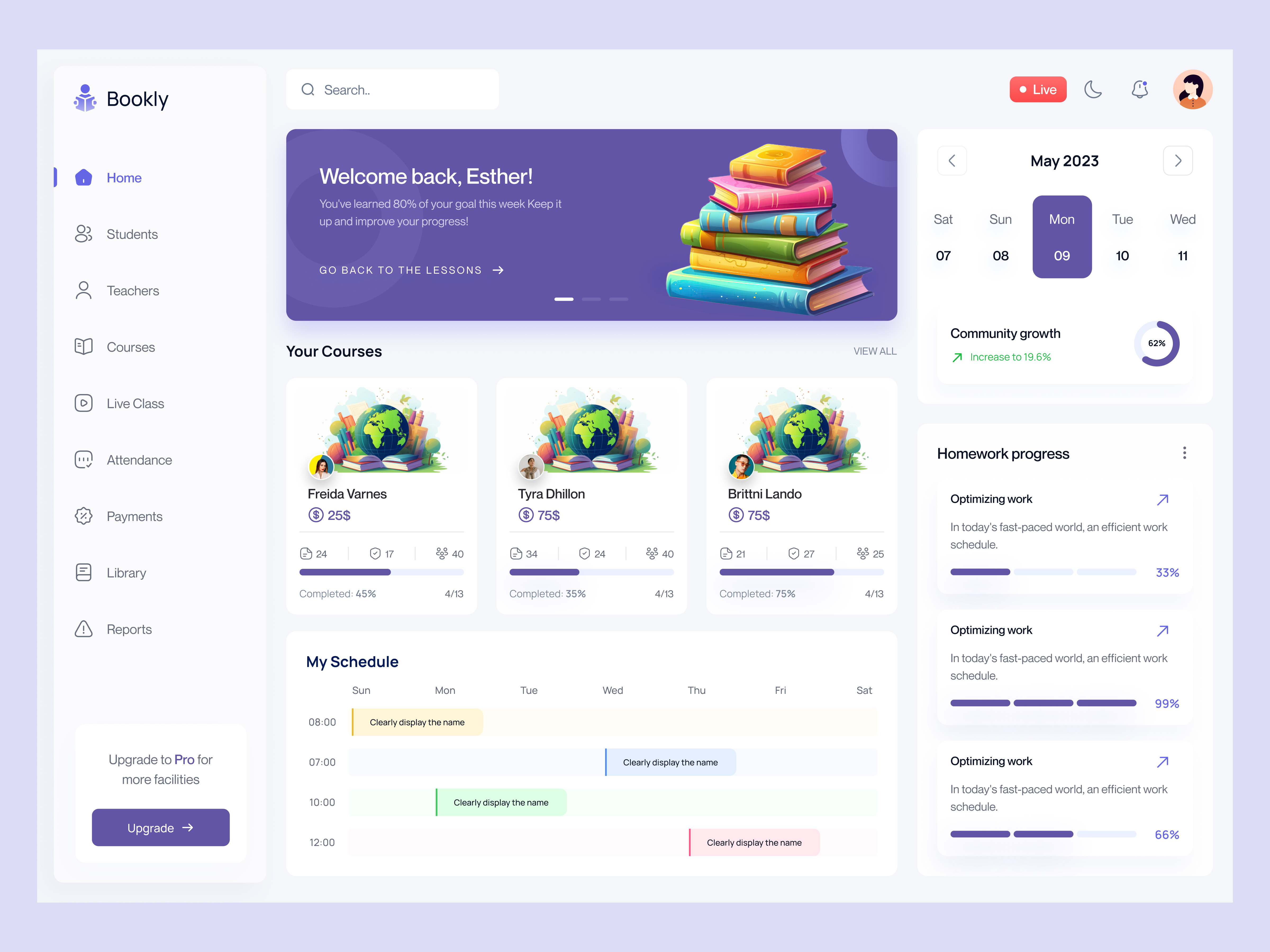 Example of Web App Design In Figma