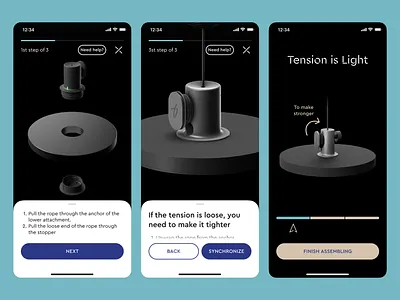 Manual Screens for Bownce Sports Tech Startup madebymad