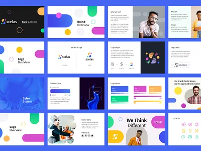 Scelas Brand Guidelines brand book brand guide brand style guide brandguidelines branding design graphic design logo style guide
